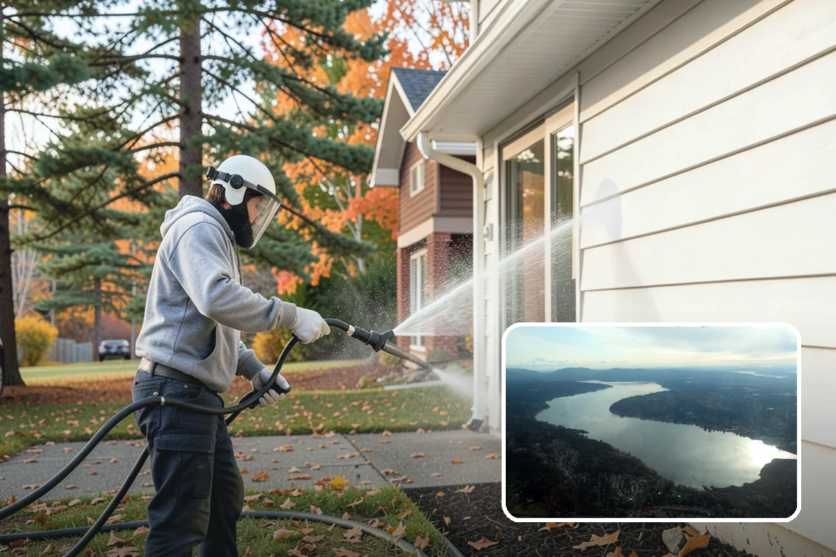 Real Estate Exterior Cleaning in Sammamish, King County, WA - Delivers dependable turnaround for tight real estate timelines