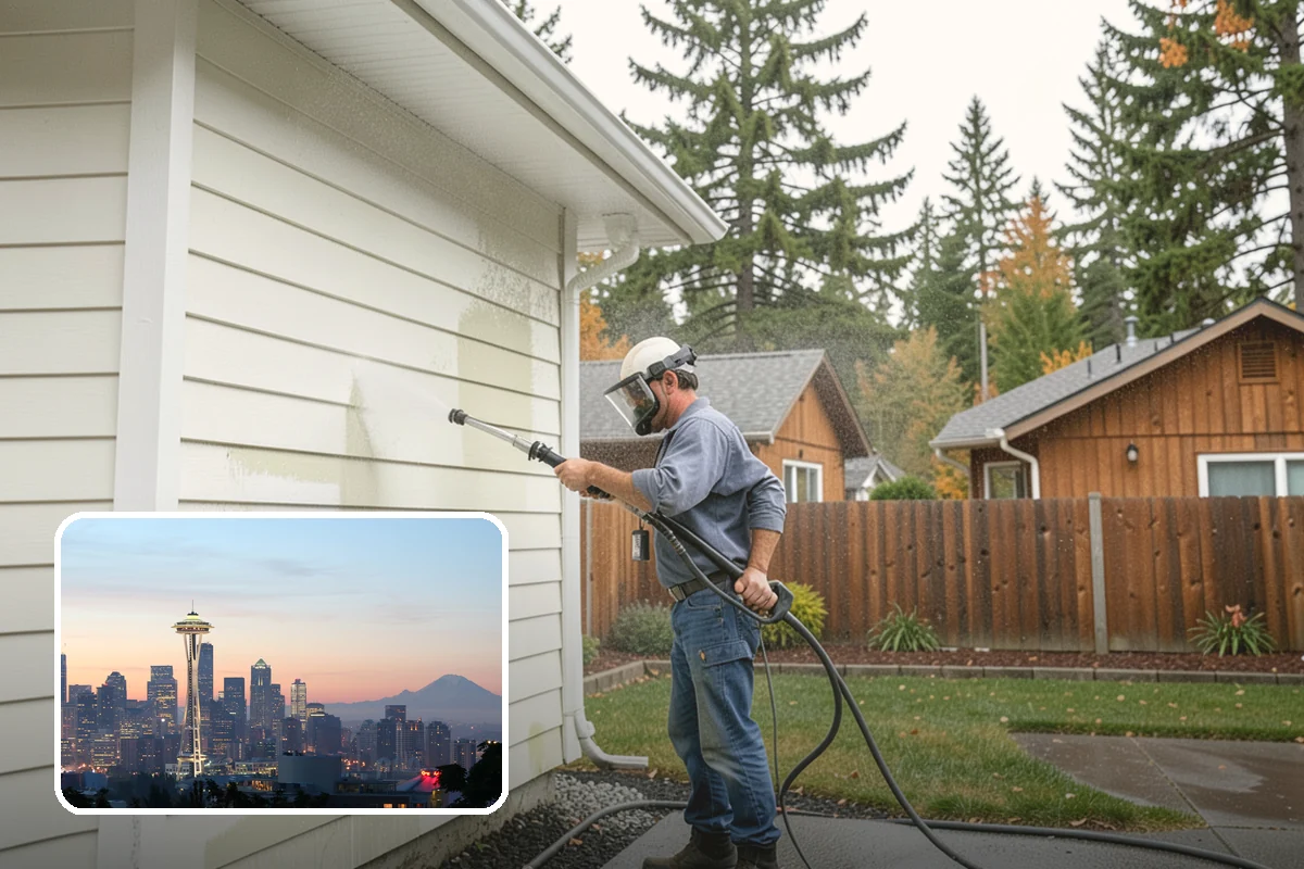 Real Estate Exterior Cleaning in Seattle, King County, WA - Delivers dependable turnaround for tight real estate timelines