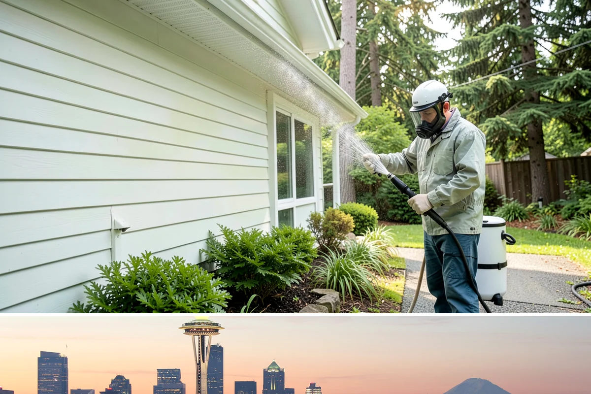 Real Estate Exterior Cleaning in Seattle, King County, WA - Available year-round, with service timed to each listing or transaction deadline regardless of season.
