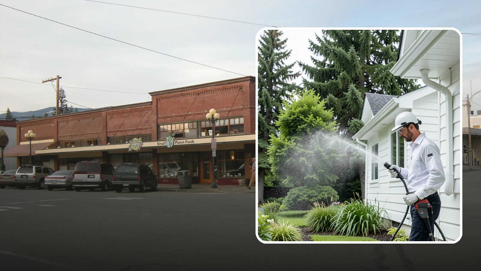 Real Estate Exterior Cleaning in Sedro-Woolley, Skagit County, WA - Real estate exterior cleaning supports agents and investors with fast, reliable exterior washing that gets properties...