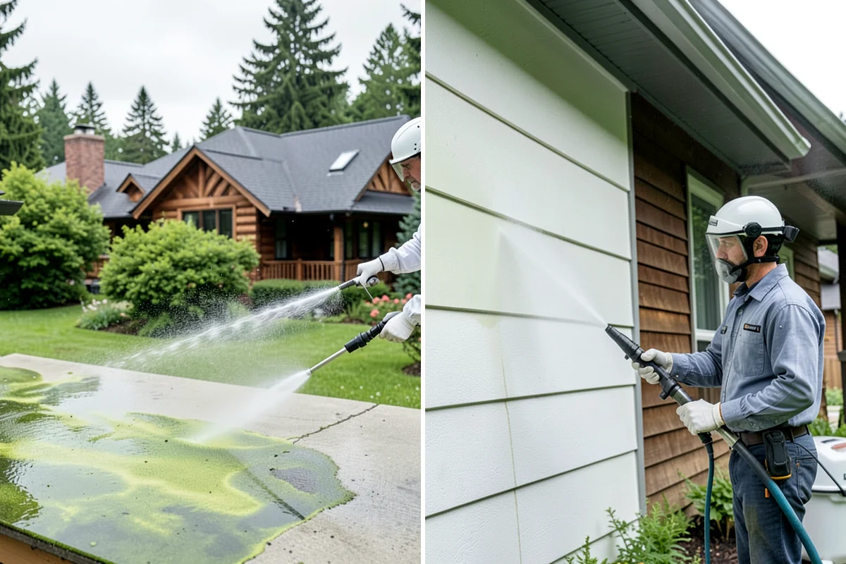 Real Estate Exterior Cleaning in Sedro-Woolley, Skagit County, WA - Confirm the property list and required completion dates