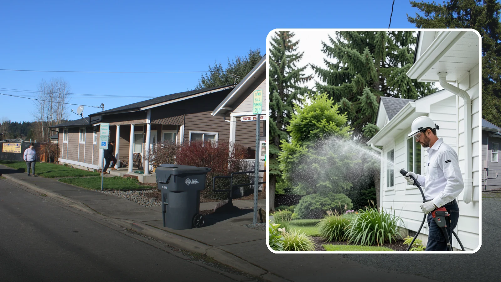 Real Estate Exterior Cleaning in South Prairie, Pierce County, WA - Real estate exterior cleaning supports agents and investors with fast, reliable exterior washing that gets properties...