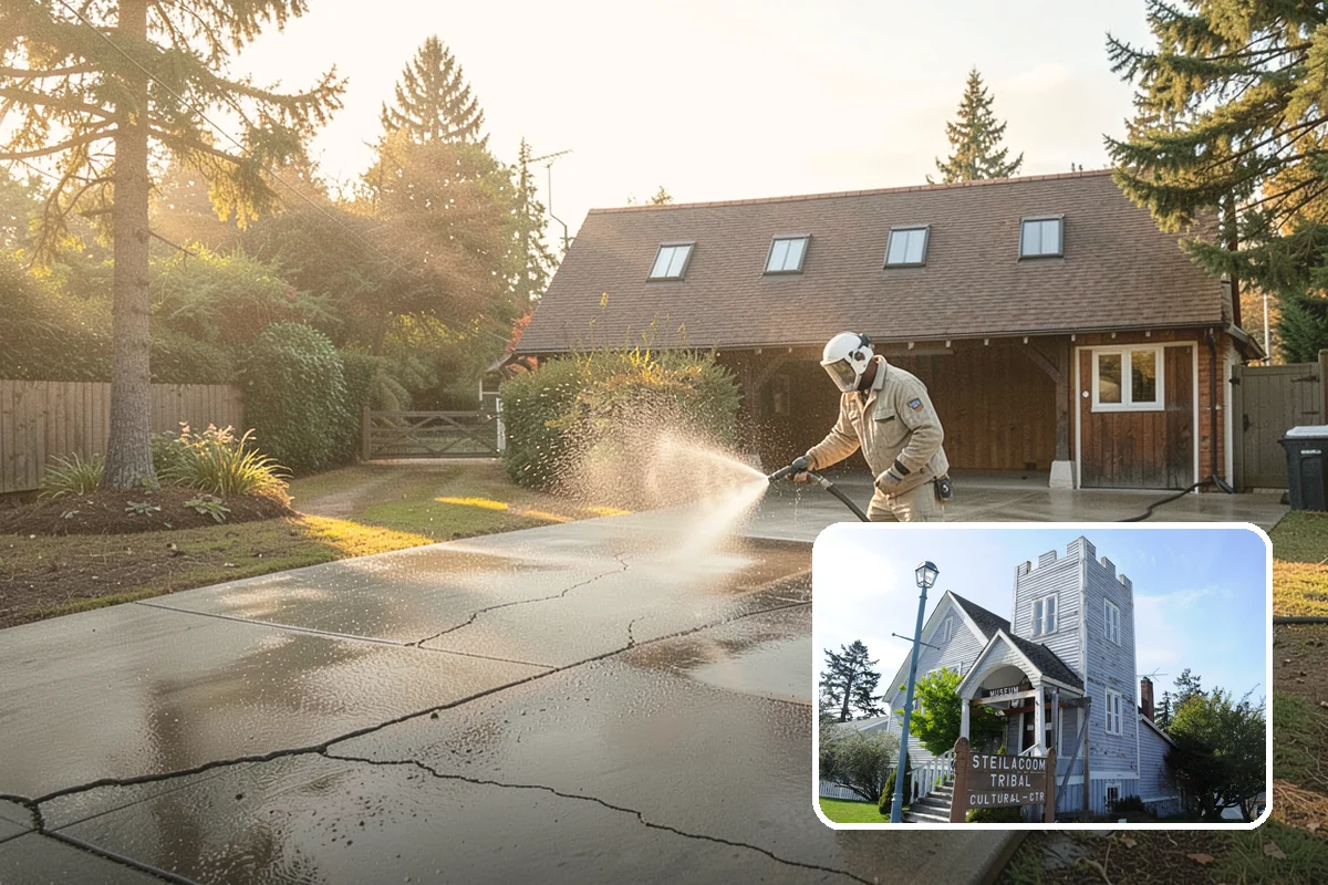 Real Estate Exterior Cleaning in Steilacoom, Pierce County, WA - Delivers dependable turnaround for tight real estate timelines