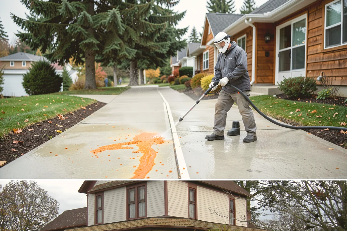 Real Estate Exterior Cleaning in Sumner, Pierce County, WA - Available year-round, with service timed to each listing or transaction deadline regardless of season.