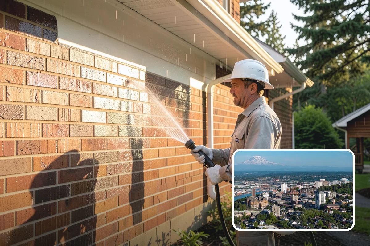 Real Estate Exterior Cleaning in Tacoma, Pierce County, WA - Delivers dependable turnaround for tight real estate timelines