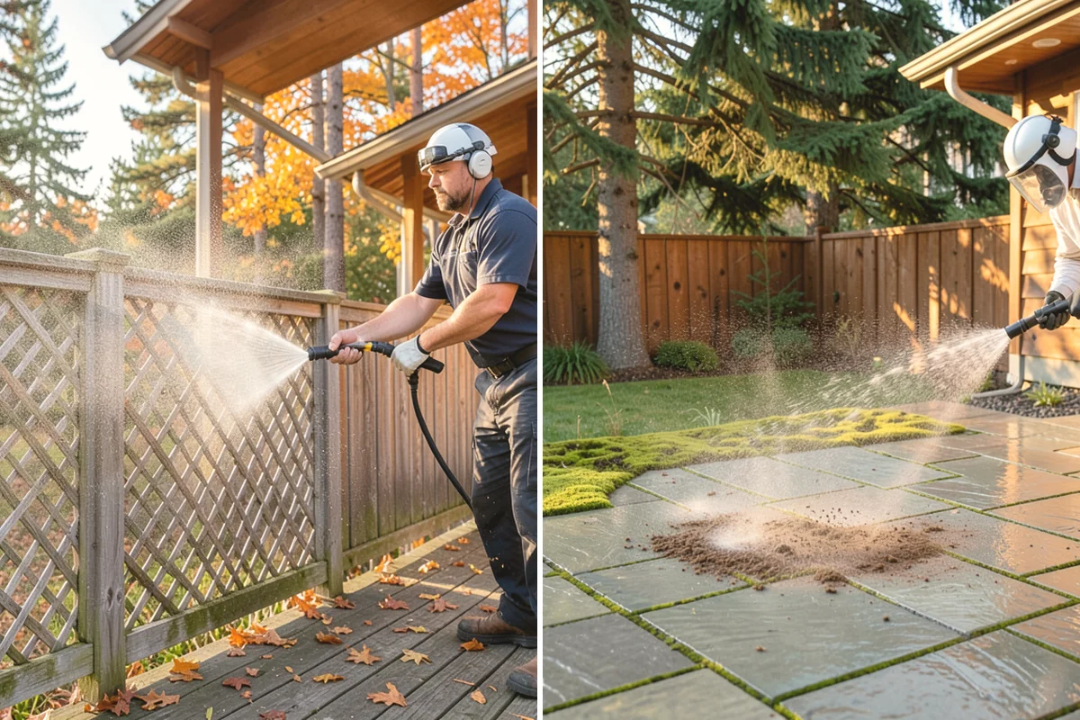 Real Estate Exterior Cleaning in University Place, Pierce County, WA - Confirm the property list and required completion dates