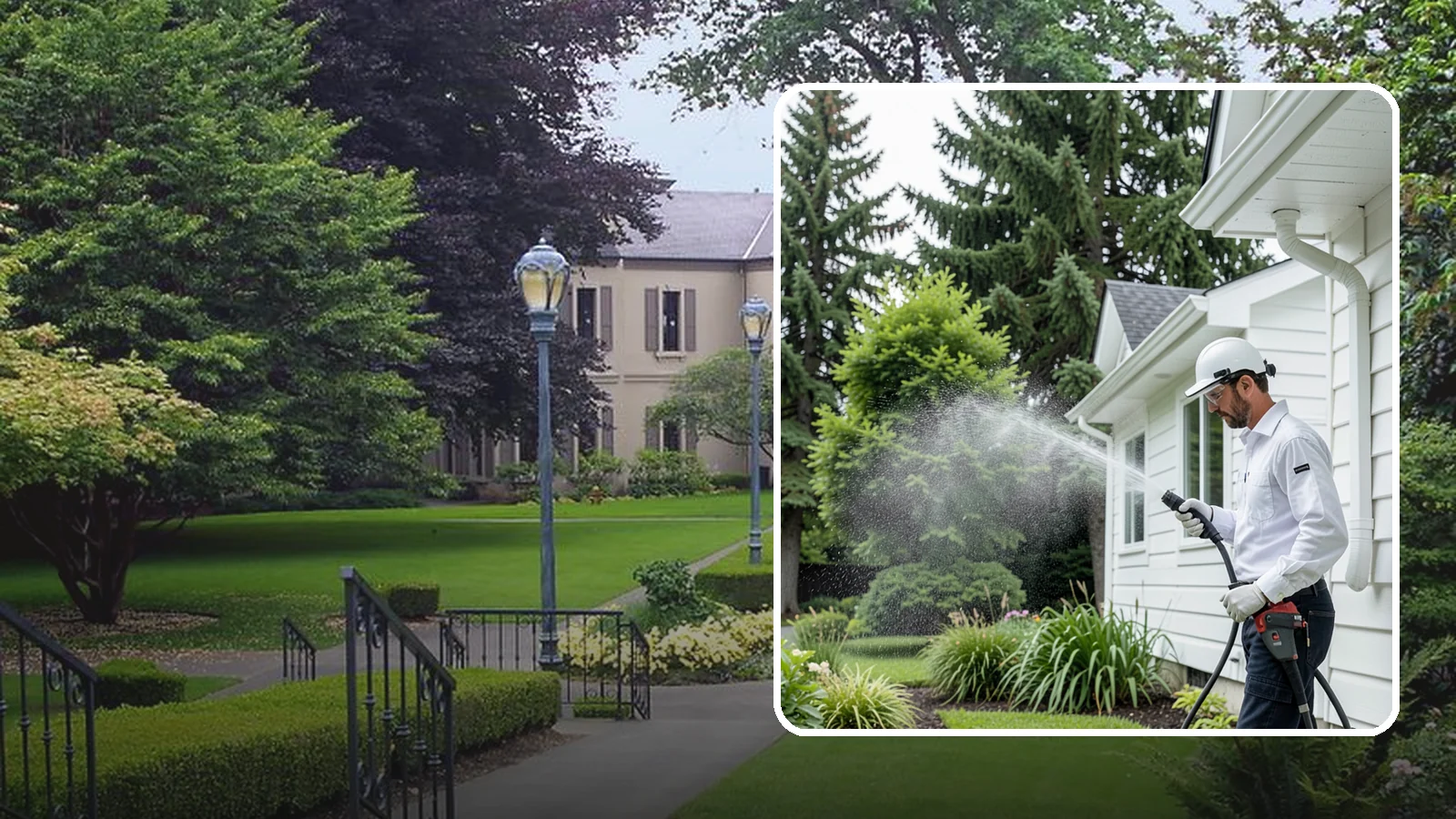Real Estate Exterior Cleaning in Woodinville, King County, WA - Real estate exterior cleaning supports agents and investors with fast, reliable exterior washing that gets properties...