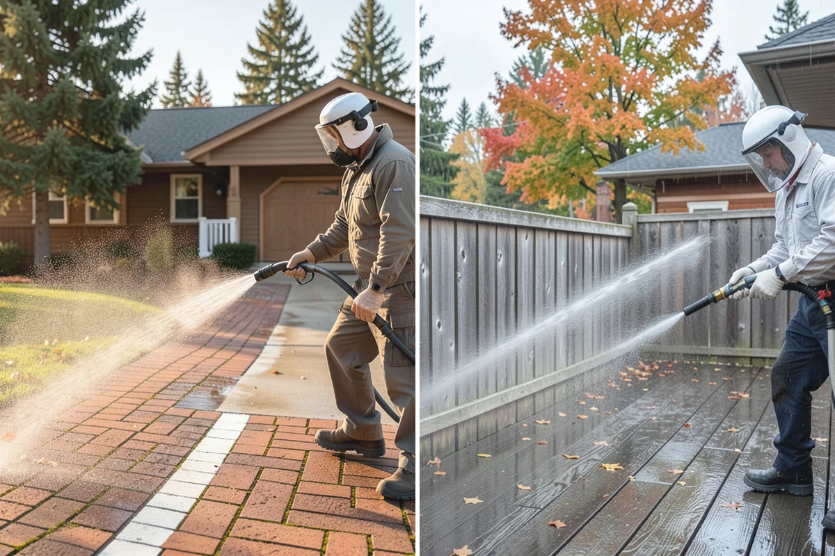 Real Estate Exterior Cleaning in Woodinville, King County, WA - Confirm the property list and required completion dates