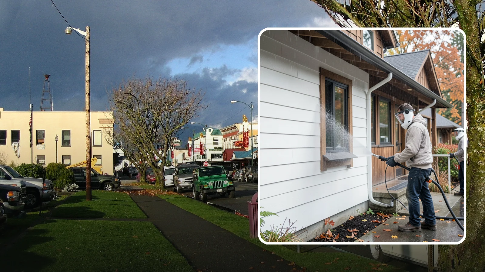 Restaurant Exterior Cleaning in Arlington, Snohomish County, WA - We degrease and refresh restaurant exteriors so your Washington eatery greets diners with a clean patio, entry, and facade.