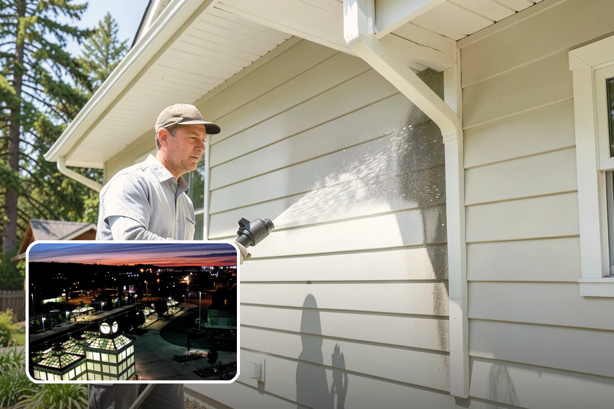 Restaurant Exterior Cleaning in Auburn, King County, WA - Removes kitchen grease that attracts pests