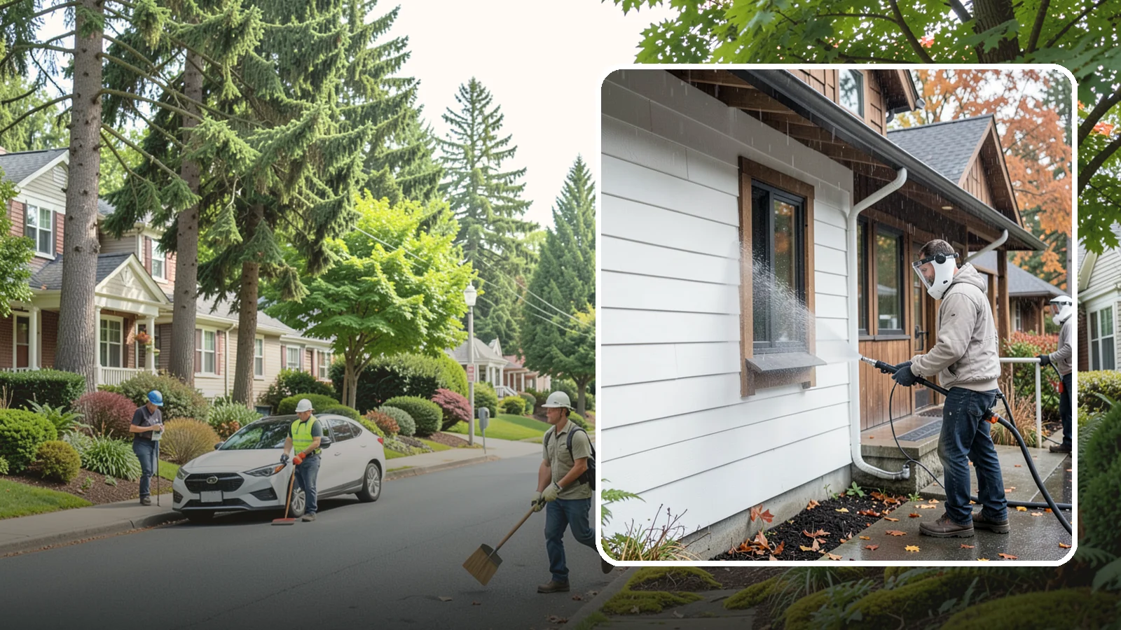 Restaurant Exterior Cleaning in Beaux Arts Village, King County, WA - We degrease and refresh restaurant exteriors so your Washington eatery greets diners with a clean patio, entry, and facade.