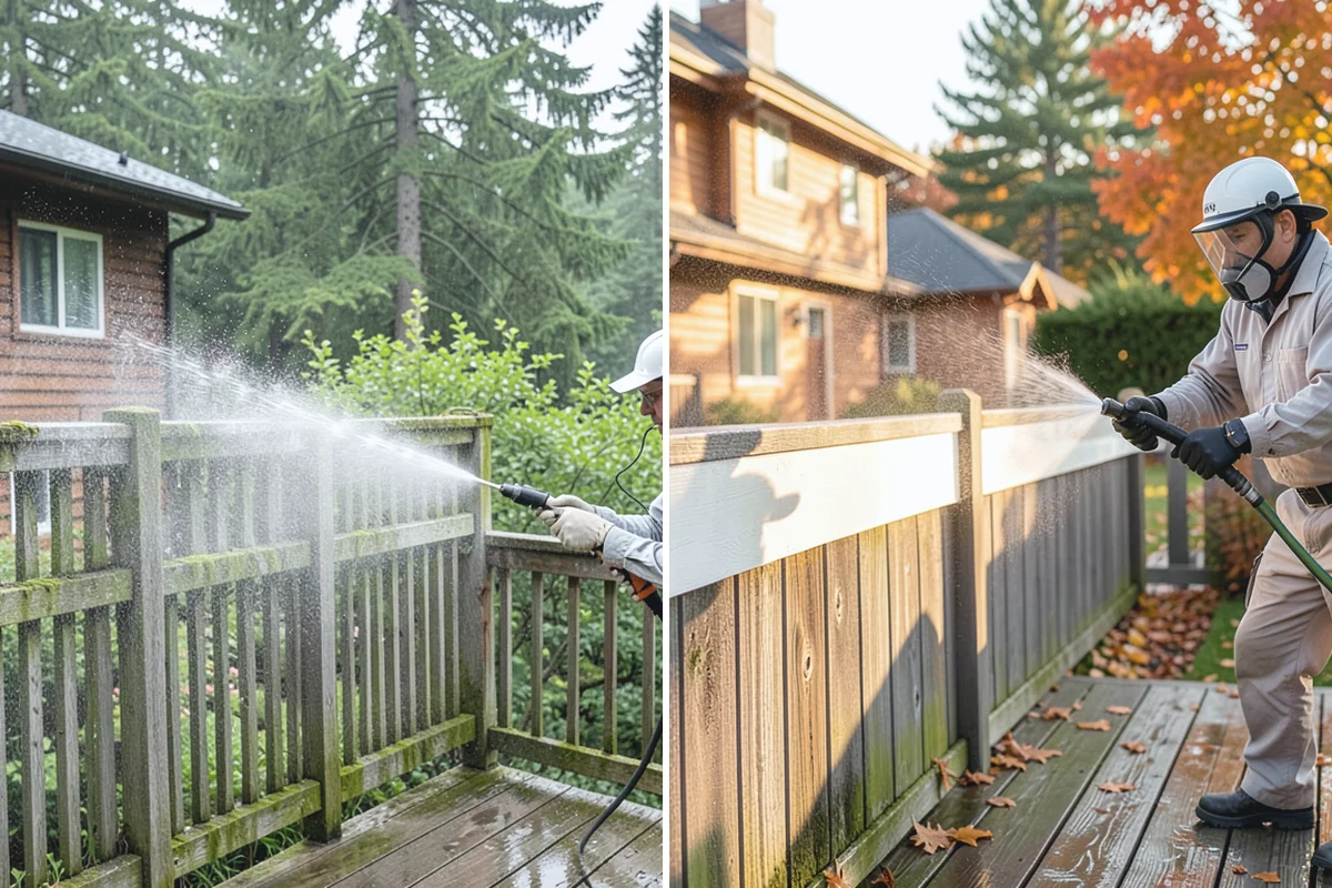 Restaurant Exterior Cleaning in Bonney Lake, Pierce County, WA - Identify grease-heavy zones near vents and dumpsters