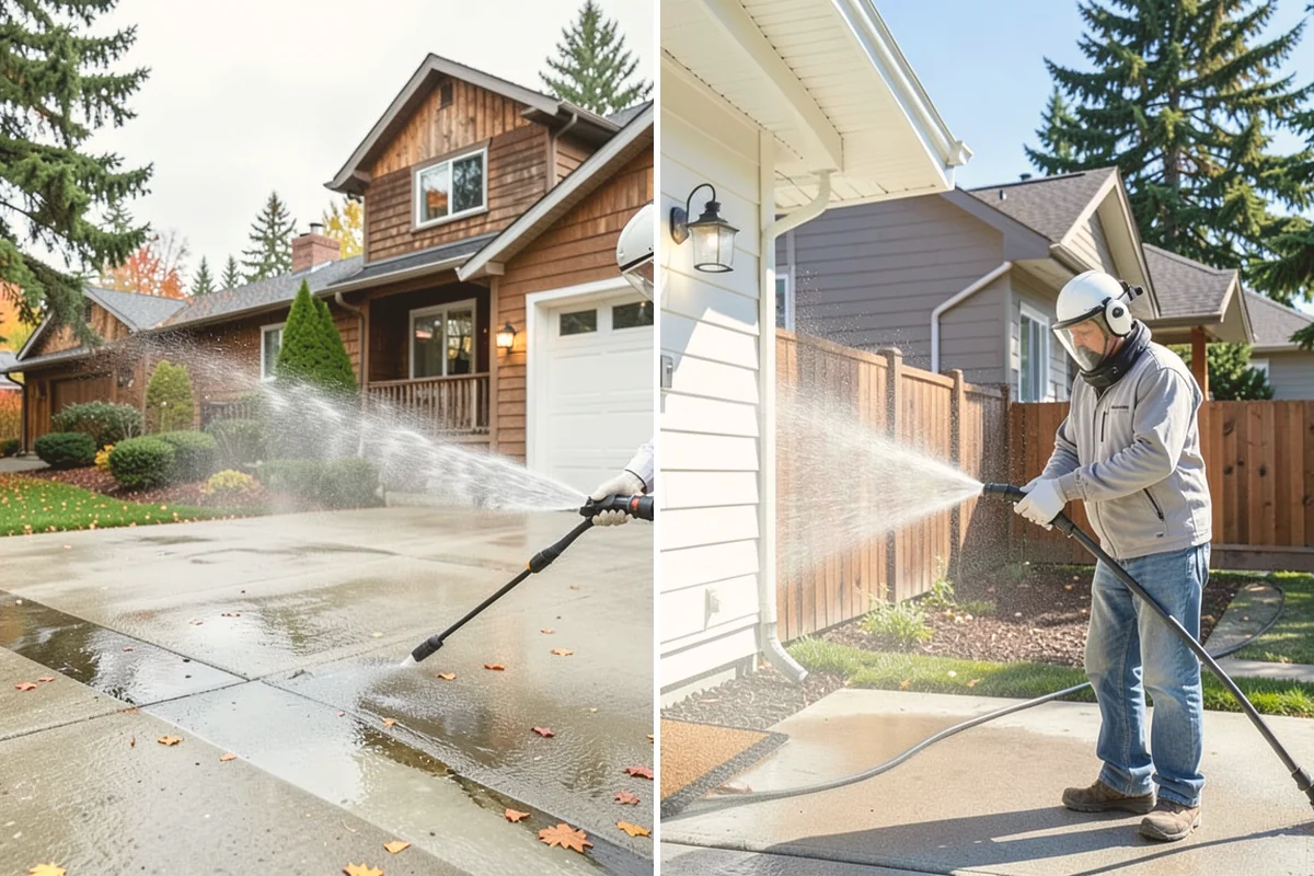 Restaurant Exterior Cleaning in Brier, Snohomish County, WA - Identify grease-heavy zones near vents and dumpsters