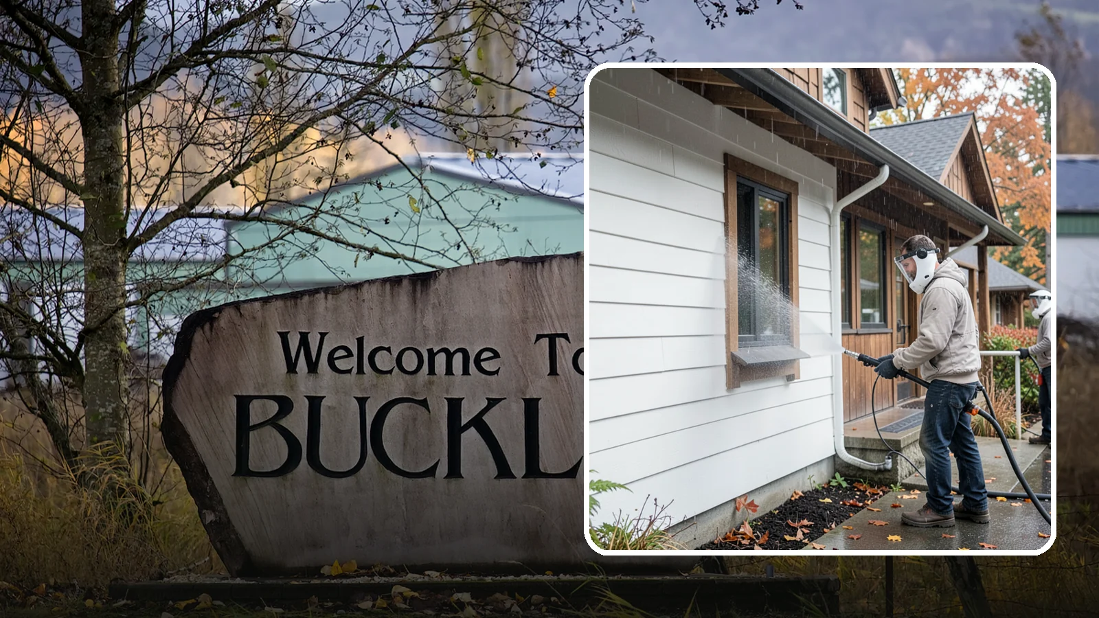 Restaurant Exterior Cleaning in Buckley, Pierce County, WA - We degrease and refresh restaurant exteriors so your Washington eatery greets diners with a clean patio, entry, and facade.