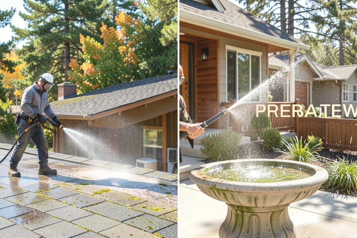 Restaurant Exterior Cleaning in Burlington, Skagit County, WA - Identify grease-heavy zones near vents and dumpsters
