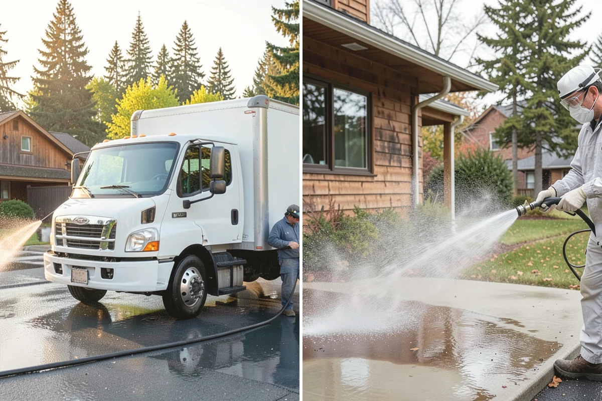 Restaurant Exterior Cleaning in Carbonado, Pierce County, WA - Identify grease-heavy zones near vents and dumpsters
