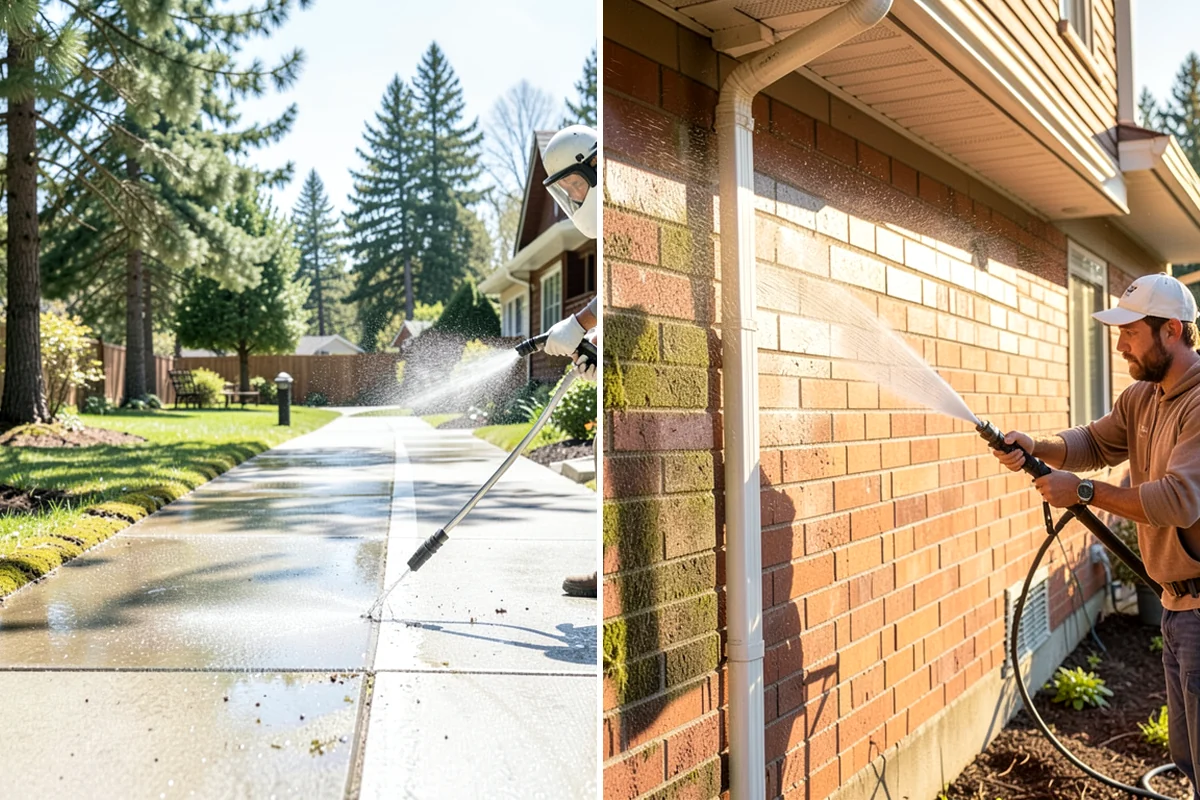 Restaurant Exterior Cleaning in Clyde Hill, King County, WA - Identify grease-heavy zones near vents and dumpsters