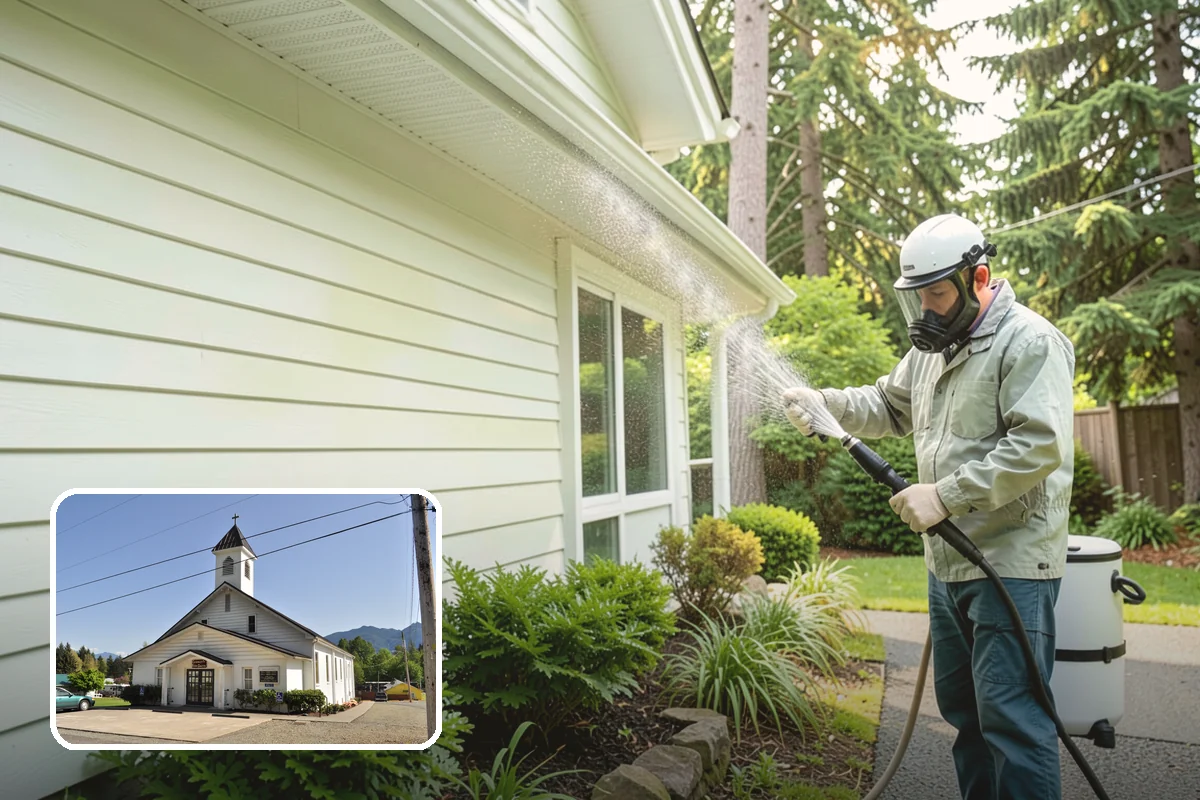 Restaurant Exterior Cleaning in Concrete, Skagit County, WA - Removes kitchen grease that attracts pests