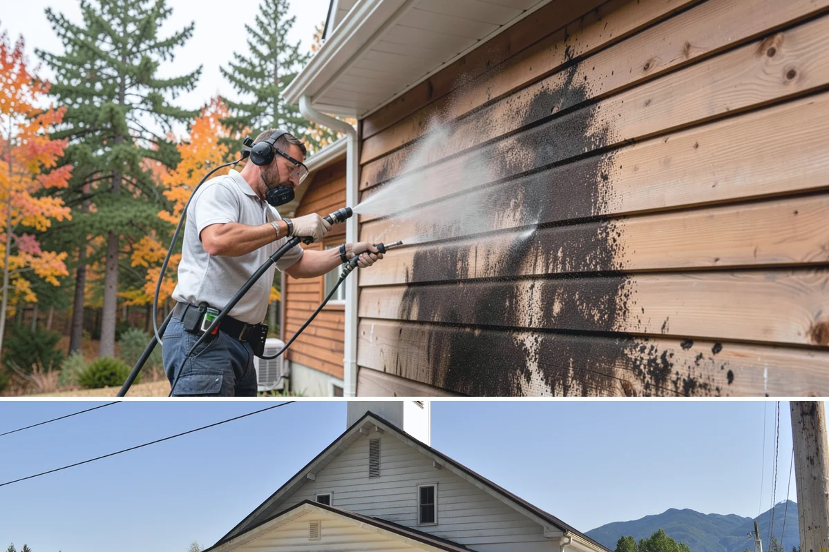 Restaurant Exterior Cleaning in Concrete, Skagit County, WA - Patio-heavy cleaning is best done in early spring before outdoor dining season, with grease areas maintained monthly year-round.