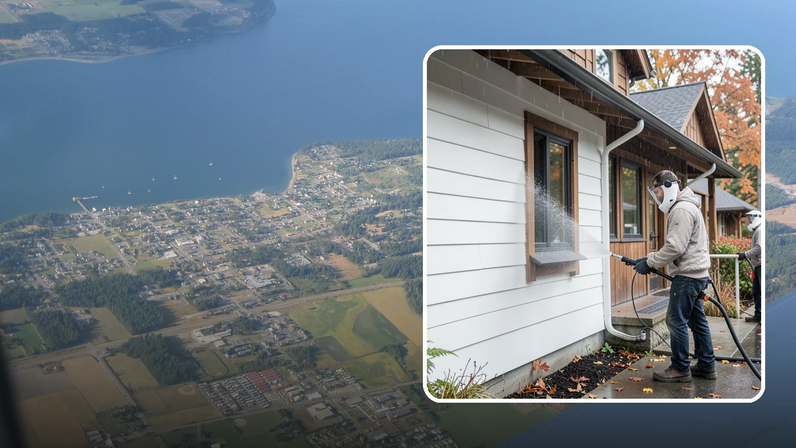 Restaurant Exterior Cleaning in Coupeville, Island County, WA - We degrease and refresh restaurant exteriors so your Washington eatery greets diners with a clean patio, entry, and facade.