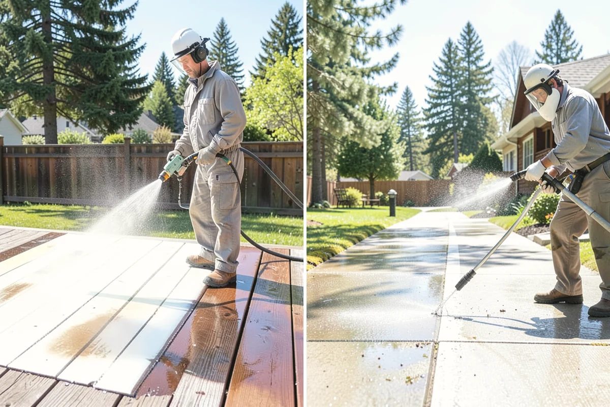 Restaurant Exterior Cleaning in Covington, King County, WA - Identify grease-heavy zones near vents and dumpsters