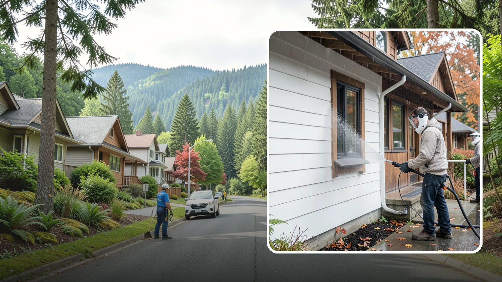 Restaurant Exterior Cleaning in Darrington, Snohomish County, WA - We degrease and refresh restaurant exteriors so your Washington eatery greets diners with a clean patio, entry, and facade.