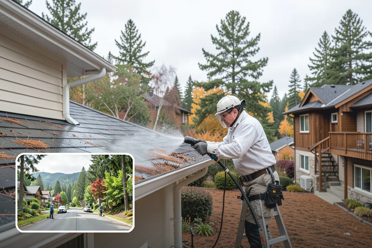 Restaurant Exterior Cleaning in Darrington, Snohomish County, WA - Removes kitchen grease that attracts pests
