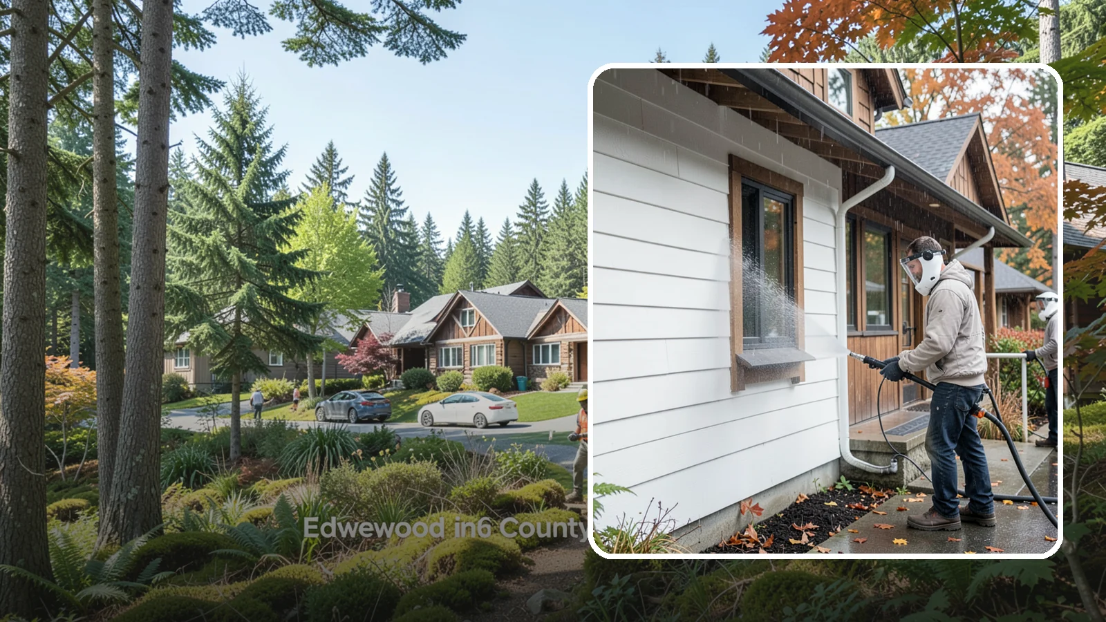 Restaurant Exterior Cleaning in Edgewood, Pierce County, WA - We degrease and refresh restaurant exteriors so your Washington eatery greets diners with a clean patio, entry, and facade.