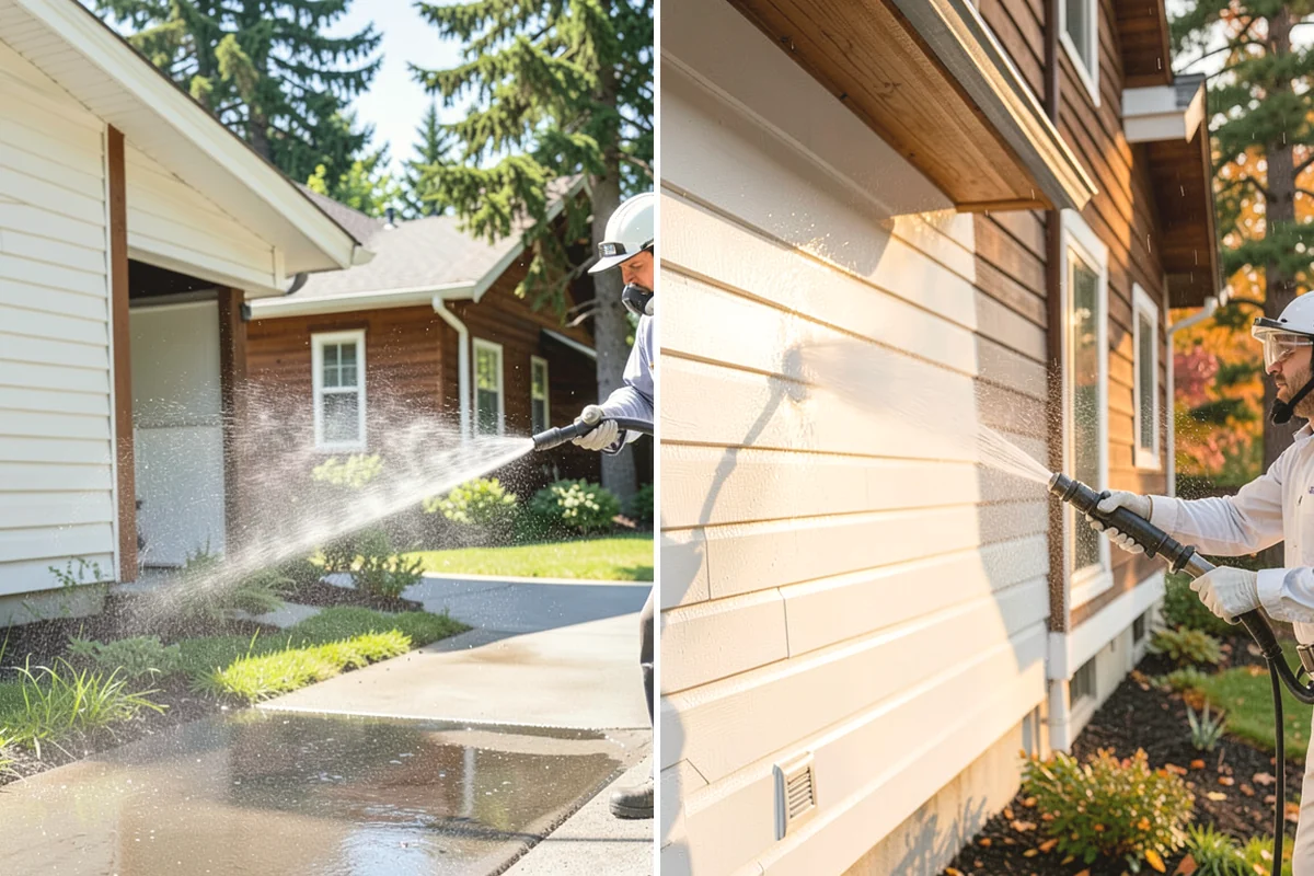 Restaurant Exterior Cleaning in Edgewood, Pierce County, WA - Identify grease-heavy zones near vents and dumpsters