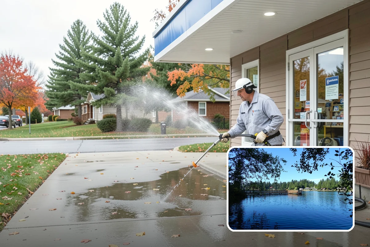 Restaurant Exterior Cleaning in Federal Way, King County, WA - Removes kitchen grease that attracts pests