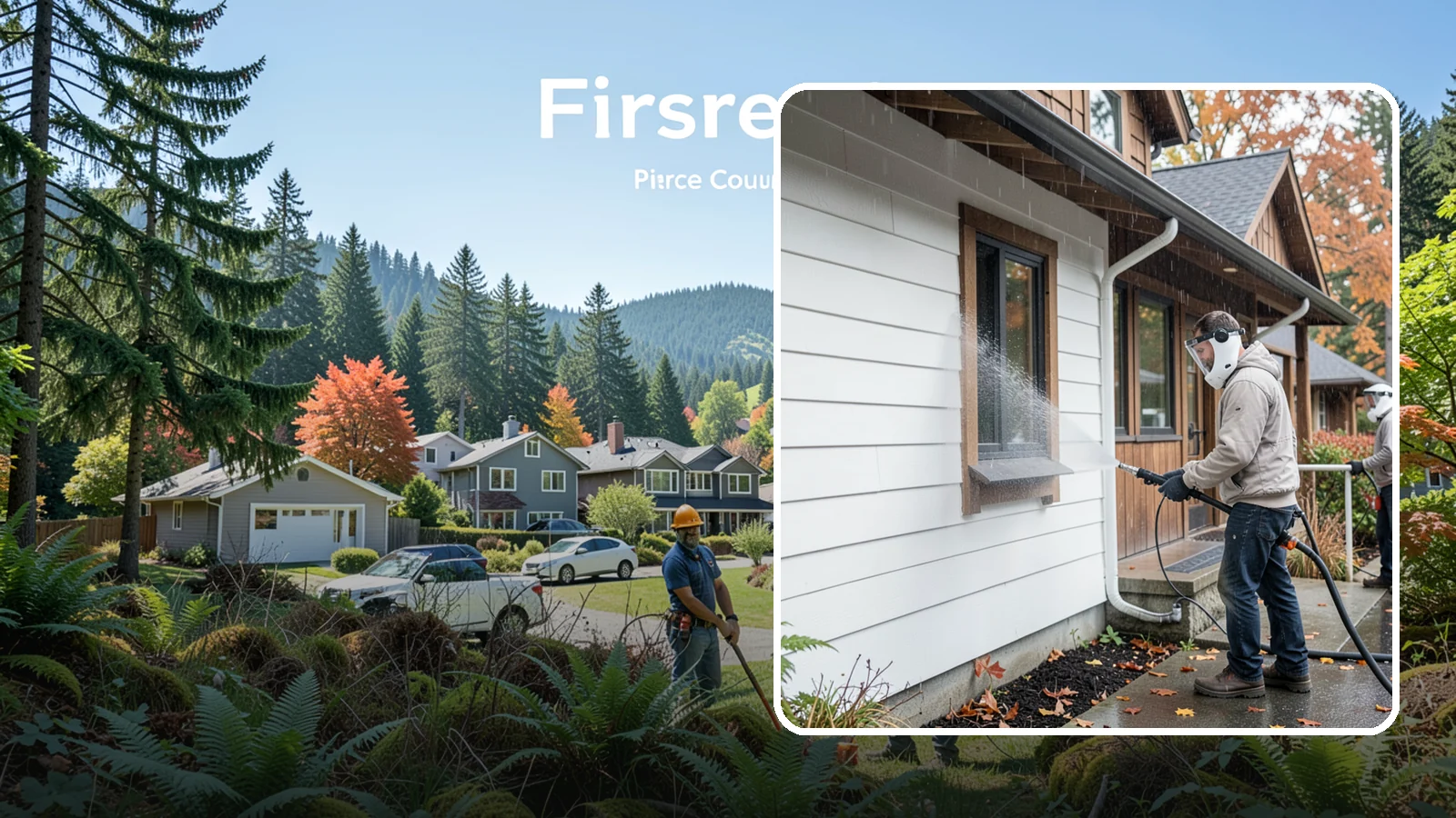 Restaurant Exterior Cleaning in Fircrest, Pierce County, WA - We degrease and refresh restaurant exteriors so your Washington eatery greets diners with a clean patio, entry, and facade.