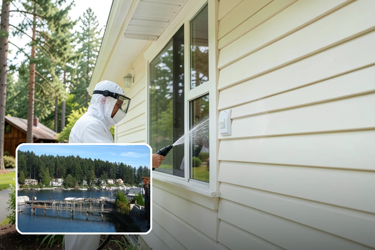 Restaurant Exterior Cleaning in Gig Harbor, Pierce County, WA - Removes kitchen grease that attracts pests