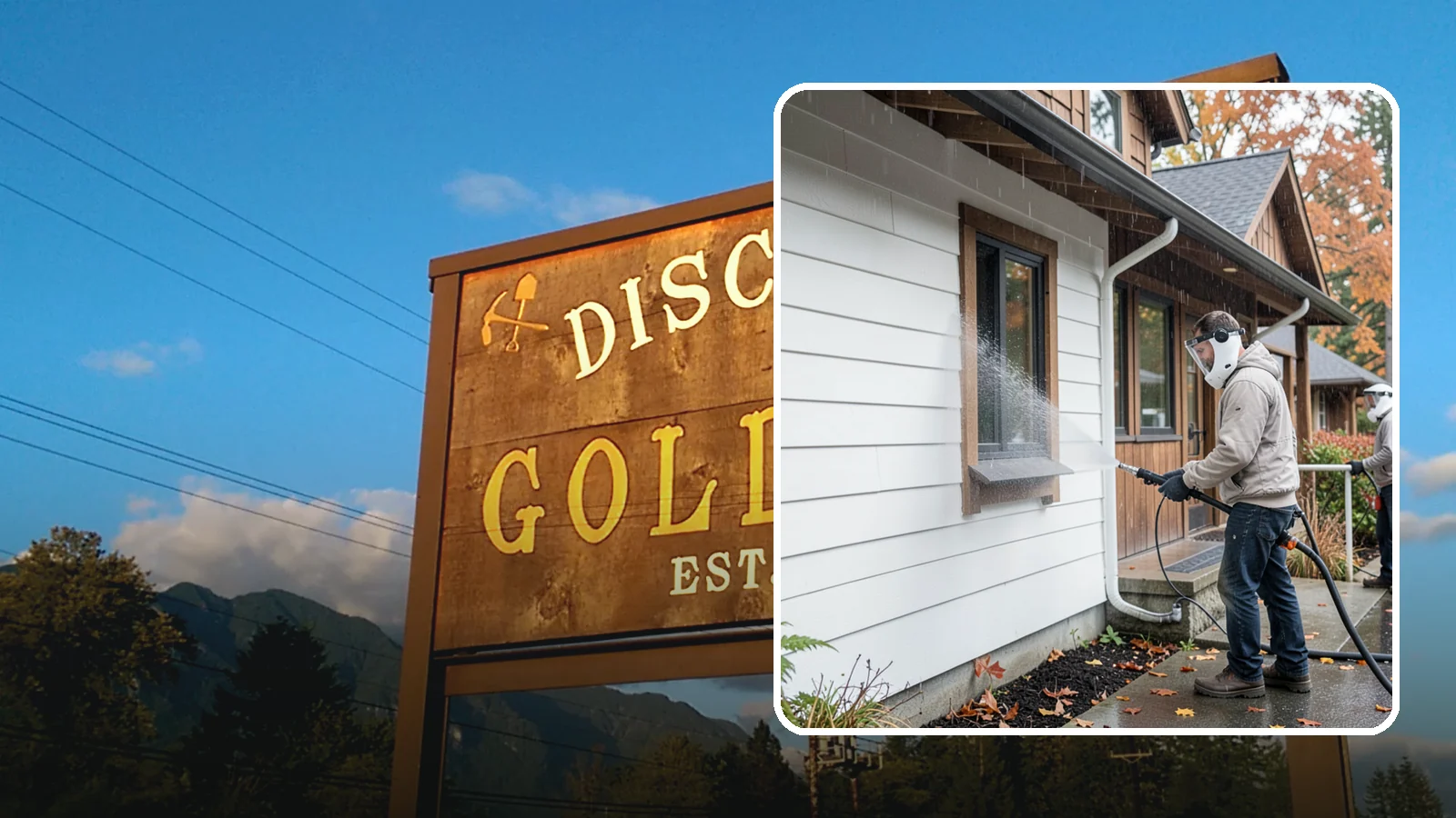 Restaurant Exterior Cleaning in Gold Bar, Snohomish County, WA - We degrease and refresh restaurant exteriors so your Washington eatery greets diners with a clean patio, entry, and facade.