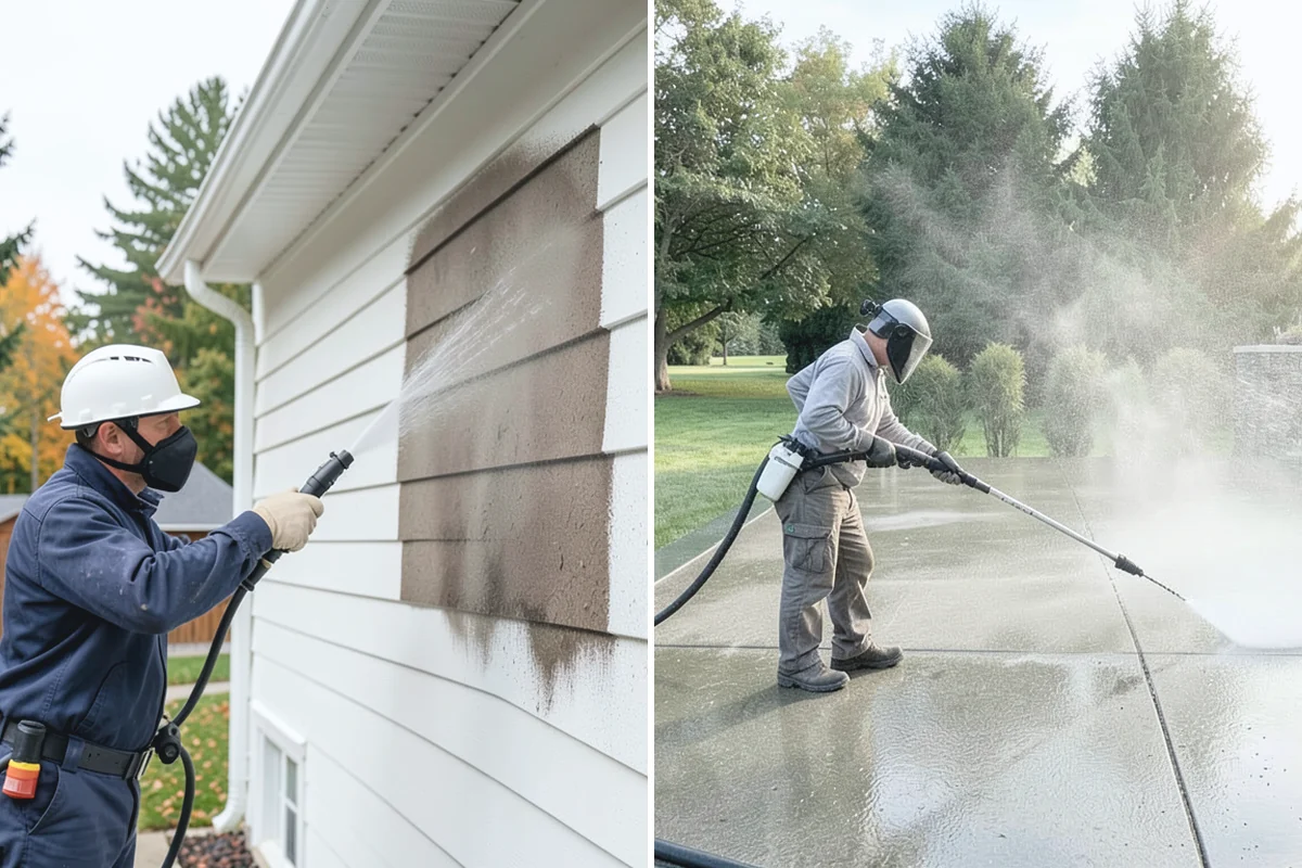 Restaurant Exterior Cleaning in Gold Bar, Snohomish County, WA - Identify grease-heavy zones near vents and dumpsters
