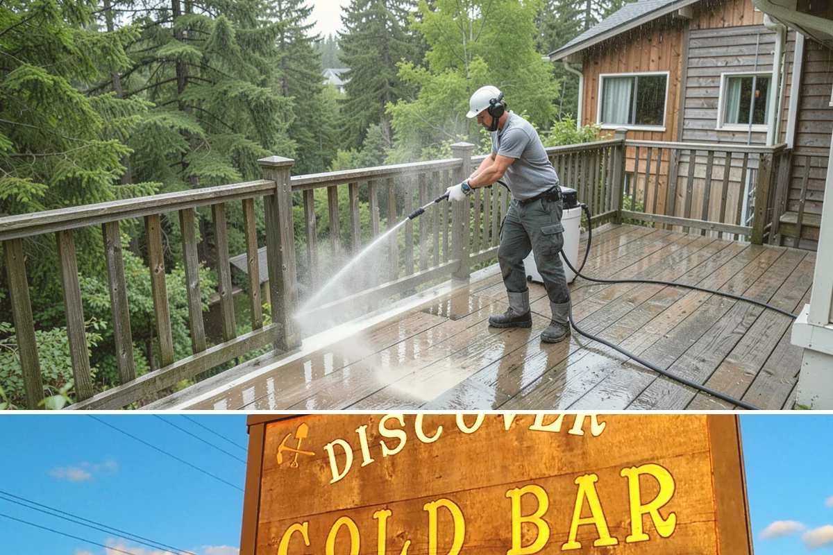 Restaurant Exterior Cleaning in Gold Bar, Snohomish County, WA - Patio-heavy cleaning is best done in early spring before outdoor dining season, with grease areas maintained monthly year-round.