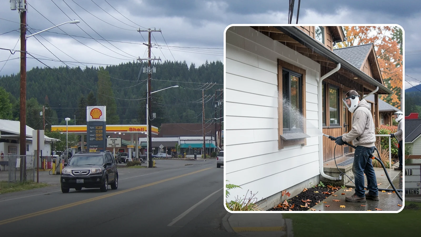 Restaurant Exterior Cleaning in Granite Falls, Snohomish County, WA - We degrease and refresh restaurant exteriors so your Washington eatery greets diners with a clean patio, entry, and facade.