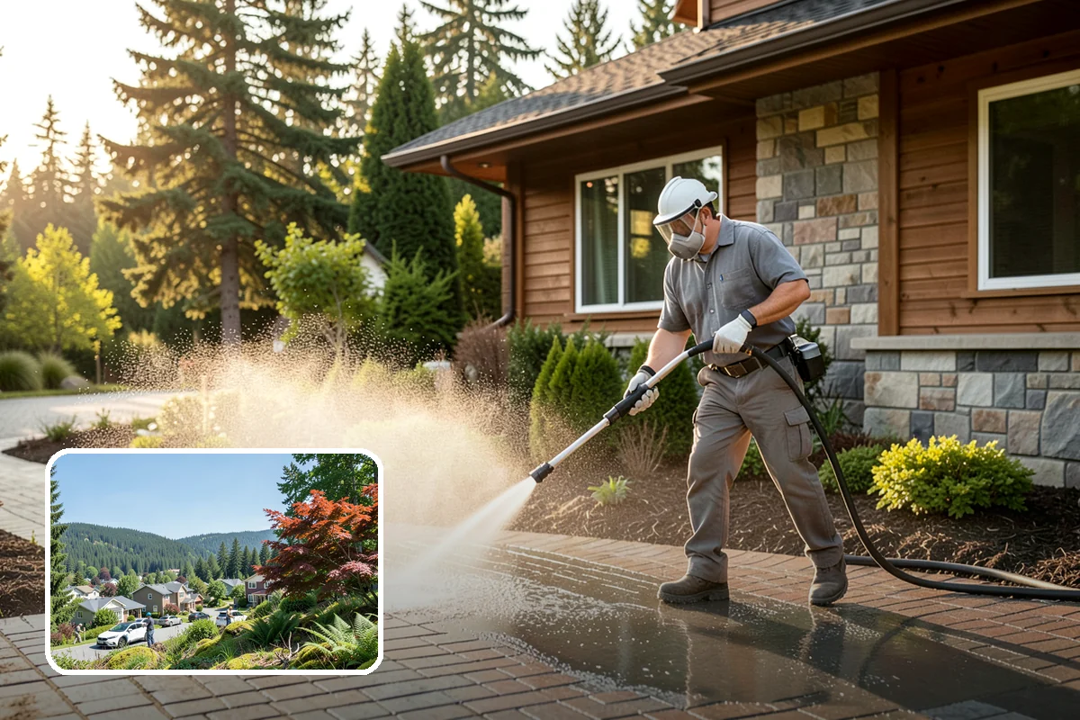 Restaurant Exterior Cleaning in Index, Snohomish County, WA - Removes kitchen grease that attracts pests
