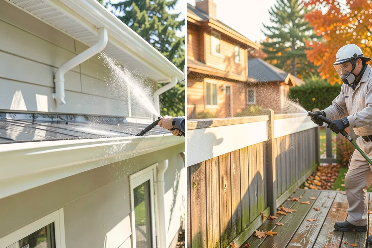 Restaurant Exterior Cleaning in Index, Snohomish County, WA - Identify grease-heavy zones near vents and dumpsters