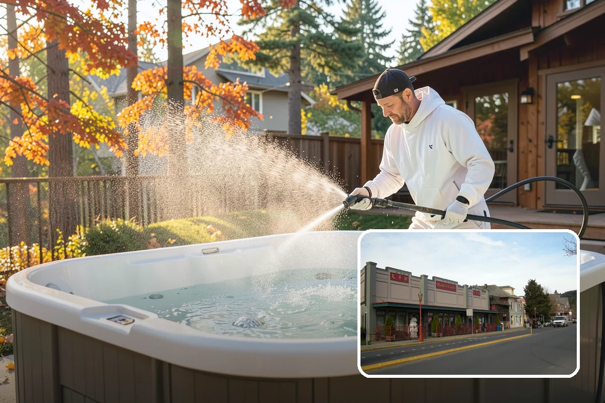 Restaurant Exterior Cleaning in Issaquah, King County, WA - Removes kitchen grease that attracts pests
