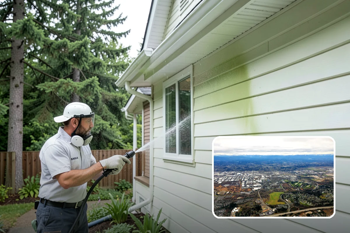 Restaurant Exterior Cleaning in Kent, King County, WA - Removes kitchen grease that attracts pests