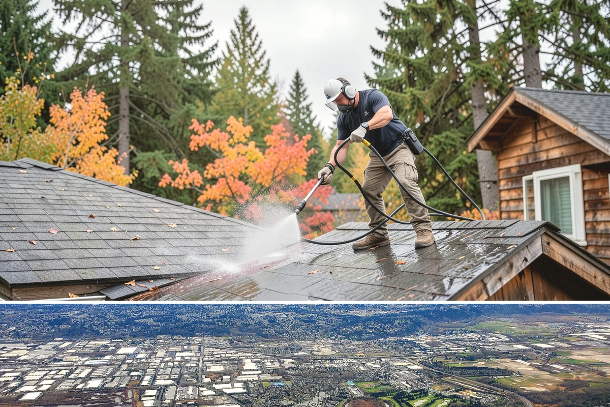 Restaurant Exterior Cleaning in Kent, King County, WA - Patio-heavy cleaning is best done in early spring before outdoor dining season, with grease areas maintained monthly year-round.