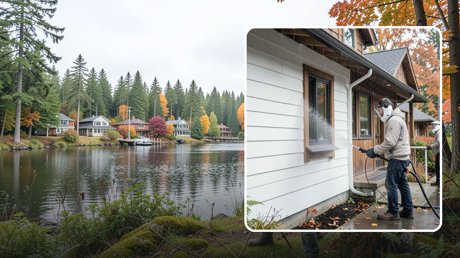 Restaurant Exterior Cleaning in La Conner, Skagit County, WA - We degrease and refresh restaurant exteriors so your Washington eatery greets diners with a clean patio, entry, and facade.