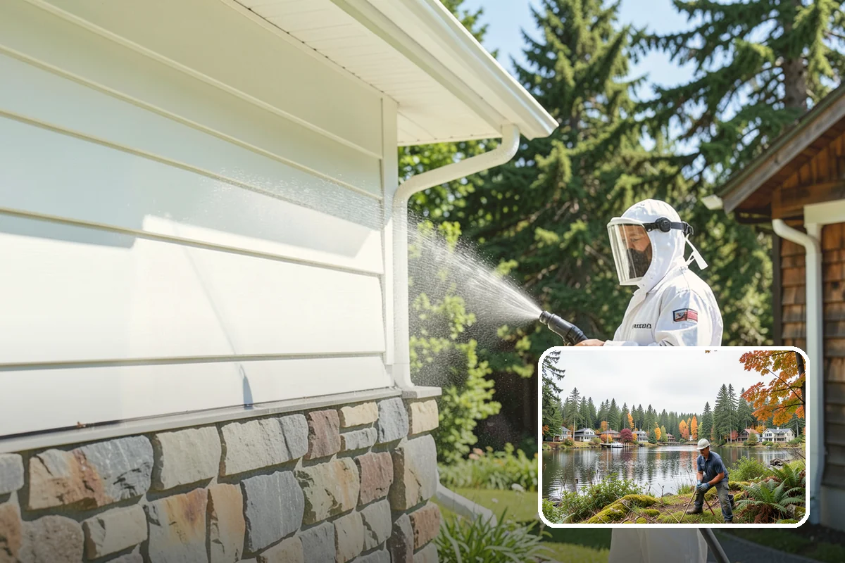 Restaurant Exterior Cleaning in La Conner, Skagit County, WA - Removes kitchen grease that attracts pests