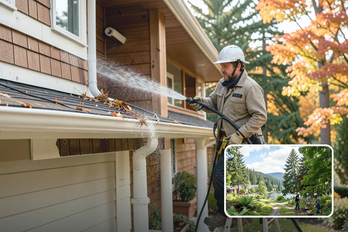 Restaurant Exterior Cleaning in Lake Forest Park, King County, WA - Removes kitchen grease that attracts pests