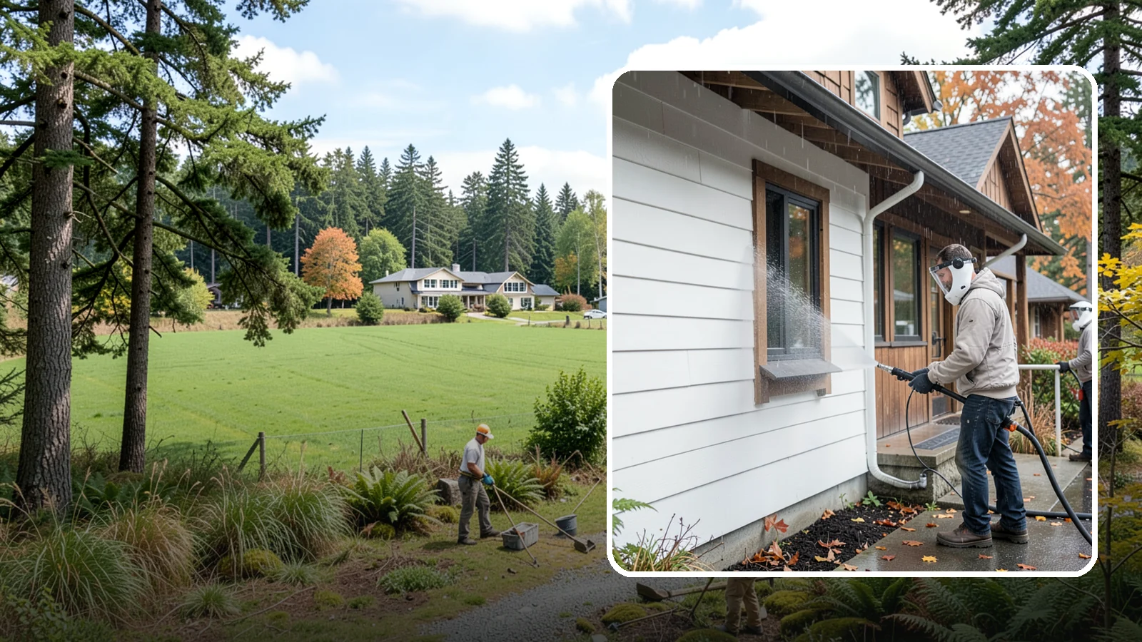 Restaurant Exterior Cleaning in Lyman, Skagit County, WA - We degrease and refresh restaurant exteriors so your Washington eatery greets diners with a clean patio, entry, and facade.