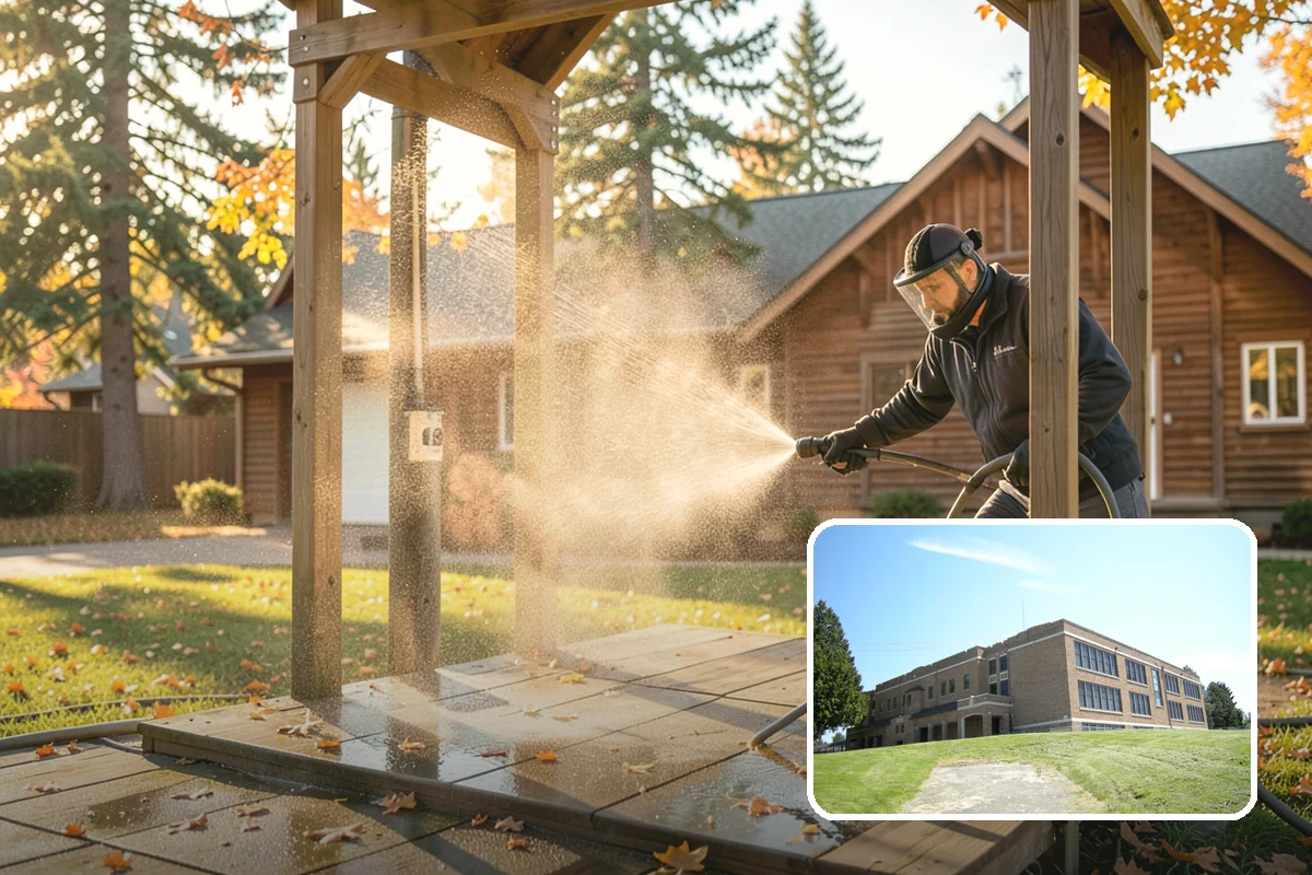 Restaurant Exterior Cleaning in Maple Valley, King County, WA - Removes kitchen grease that attracts pests