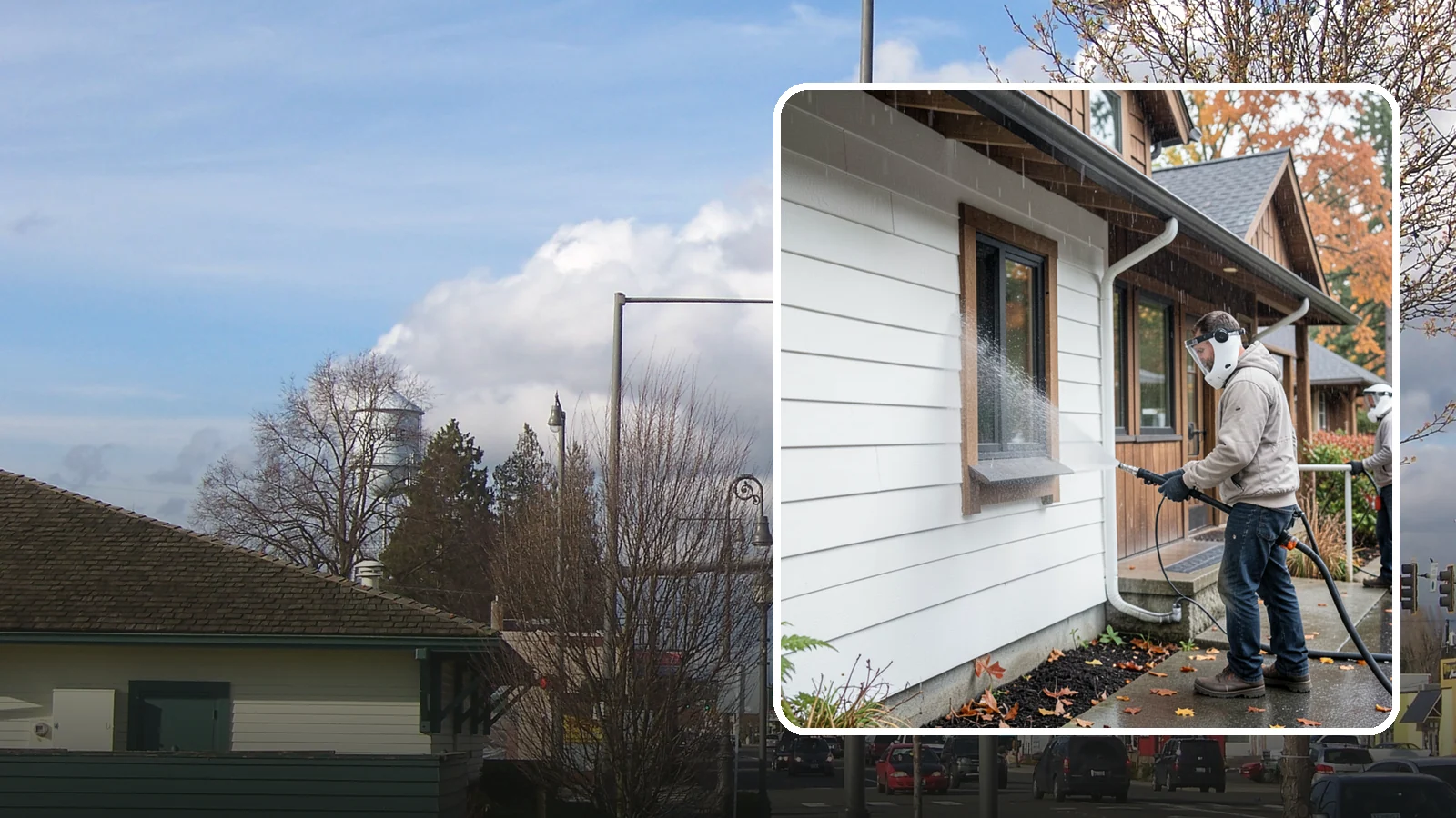 Restaurant Exterior Cleaning in Marysville, Snohomish County, WA - We degrease and refresh restaurant exteriors so your Washington eatery greets diners with a clean patio, entry, and facade.