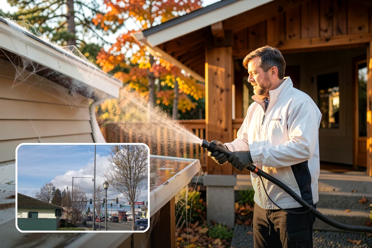 Restaurant Exterior Cleaning in Marysville, Snohomish County, WA - Removes kitchen grease that attracts pests