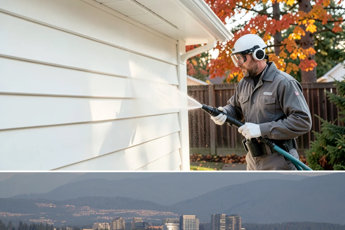 Restaurant Exterior Cleaning in Medina, King County, WA - Patio-heavy cleaning is best done in early spring before outdoor dining season, with grease areas maintained monthly year-round.