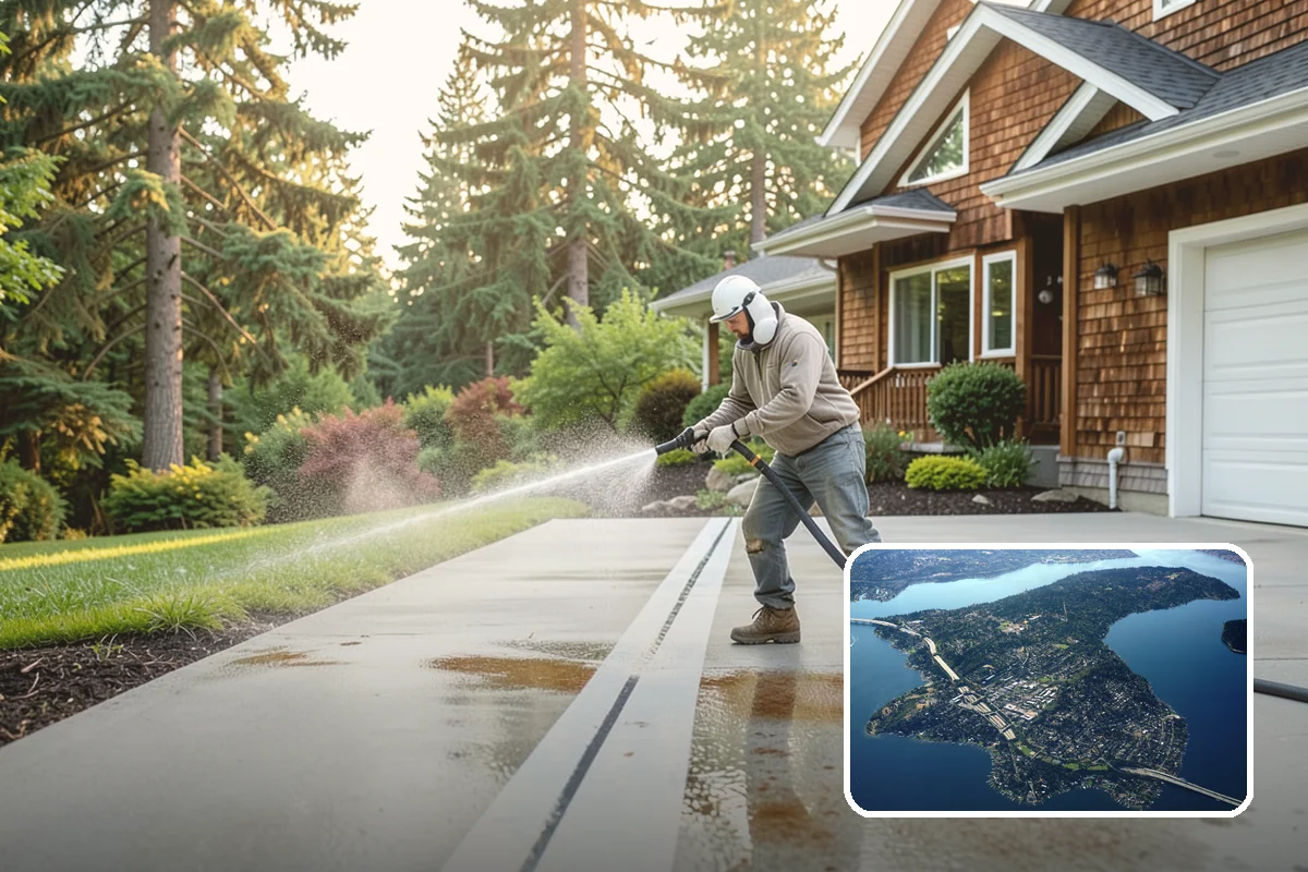 Restaurant Exterior Cleaning in Mercer Island, King County, WA - Removes kitchen grease that attracts pests